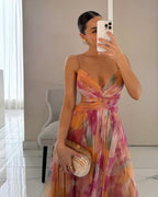 Pasha | Floral elegance and sublimated silhouette Dress