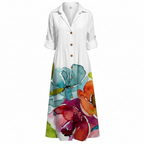 Vanity | Women’s Elegant Boho Dress – Chic Floral Maxi with Flowy Silhouette