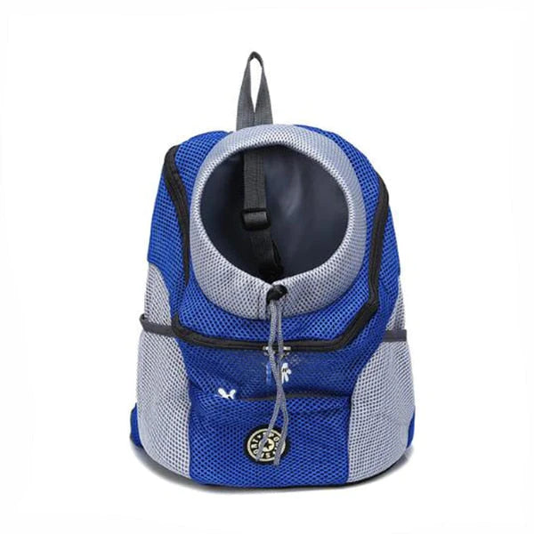 Pet Backpack for Travel and Outings – Comfortable and Safe Blue