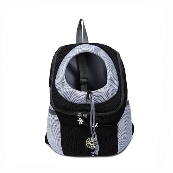 Dog Backpack – Comfortable & Breathable Carrier for Small & Medium Dogs Black