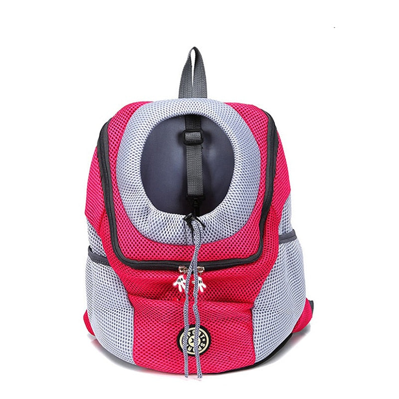 Dog Backpack – Comfortable & Breathable Carrier for Small & Medium Dogs Rose