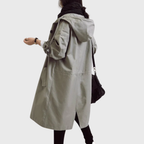 Bersh | Women’s Coat | Trench Longline Hooded