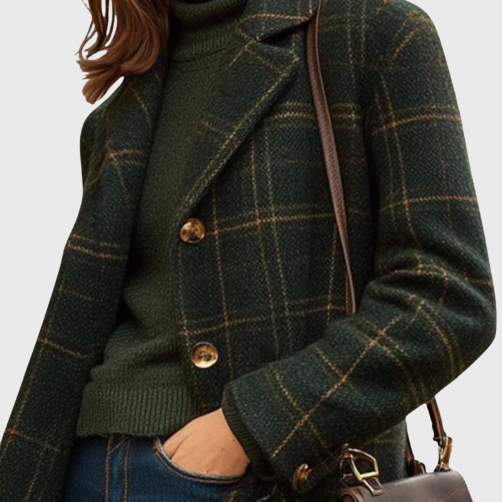 Damaris | Women’s Coat | Longline Button Front