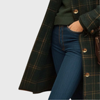 Damaris | Women’s Coat | Longline Button Front