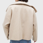 Parsha | Women’s Coat | Cropped Double Breasted