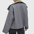 Parsha | Women’s Coat | Cropped Double Breasted