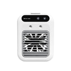 Portable Desktop Air Cooler – Mini Spray Humidifier Fan, 500ml Tank, USB Personal Air Conditioner for Dorm, Home & Office