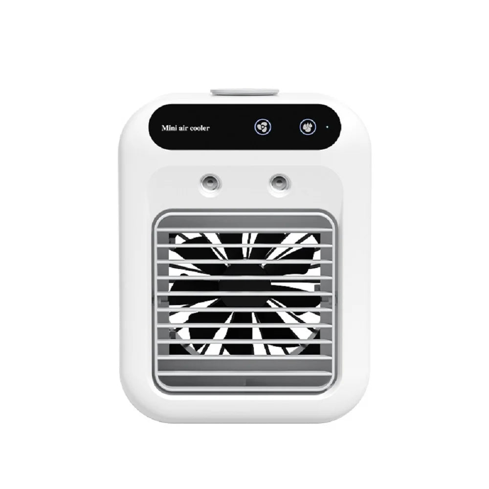 Portable Dormitory Spray Cooler with Humidification, Electric Fan, Desktop Mobile Air Cooler for Small Household Air Conditioner 5