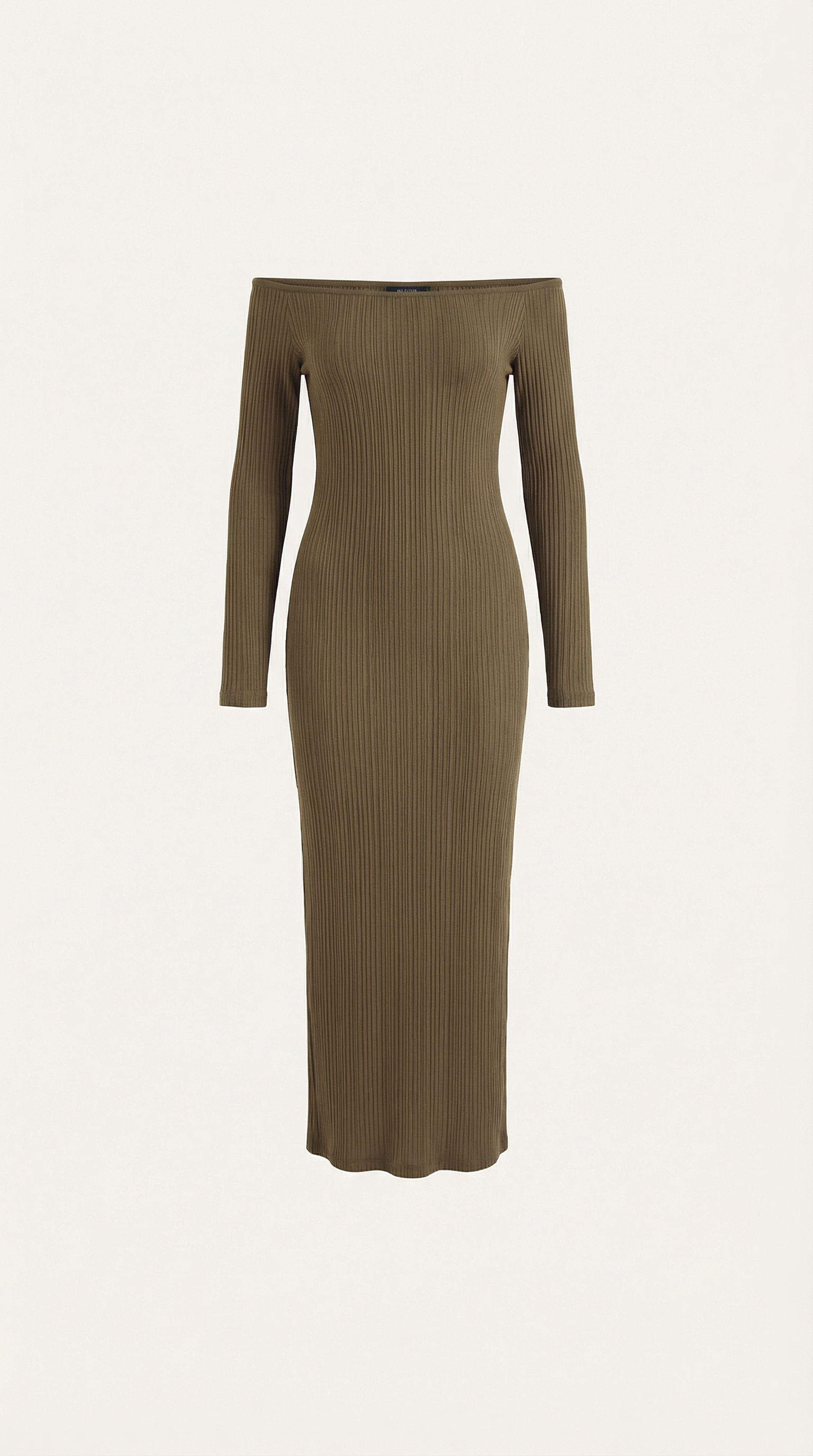 Women's Off-Shoulder Bodycon Maxi Dress Sleek Evening Gown