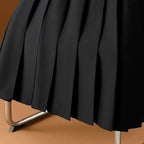Rogue | Women's Pleated Maxi Skirt – Elegant Pleated & Lightweight Material