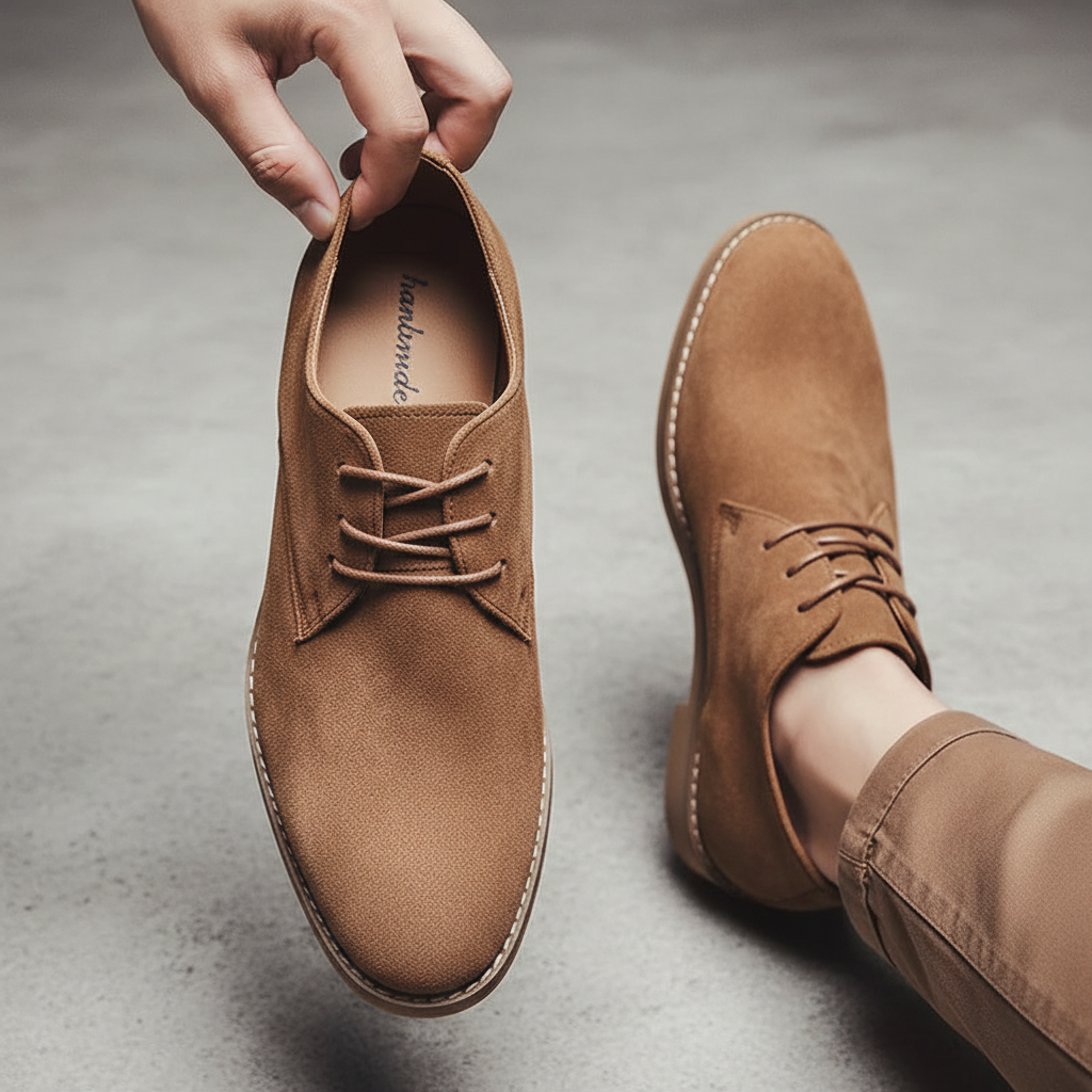 Roma | Suede Oxford Shoes – Luxury Designer Dress Footwear & Tailored Suede Derby Brogues