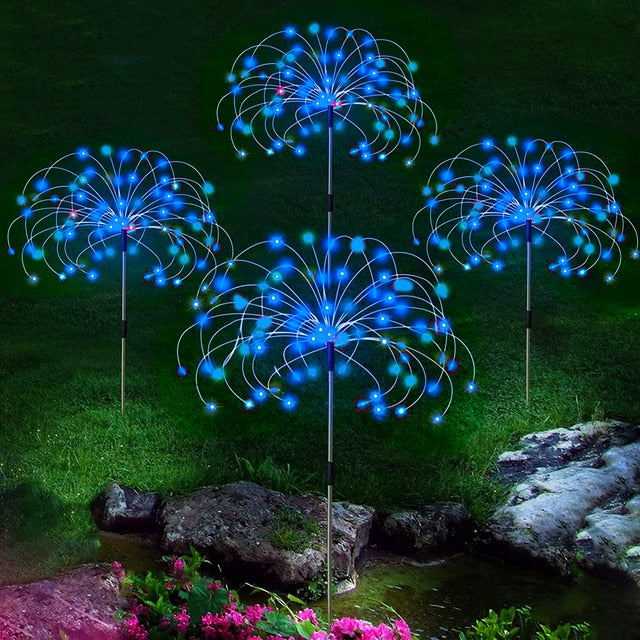 Solar LED Ambient Lighting for Garden Paths and Outdoor Decorations