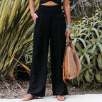 Amore | Women's Smocked Draped Pants