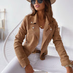 Isana | Women's Jacket | Lapel Collar Neckline
