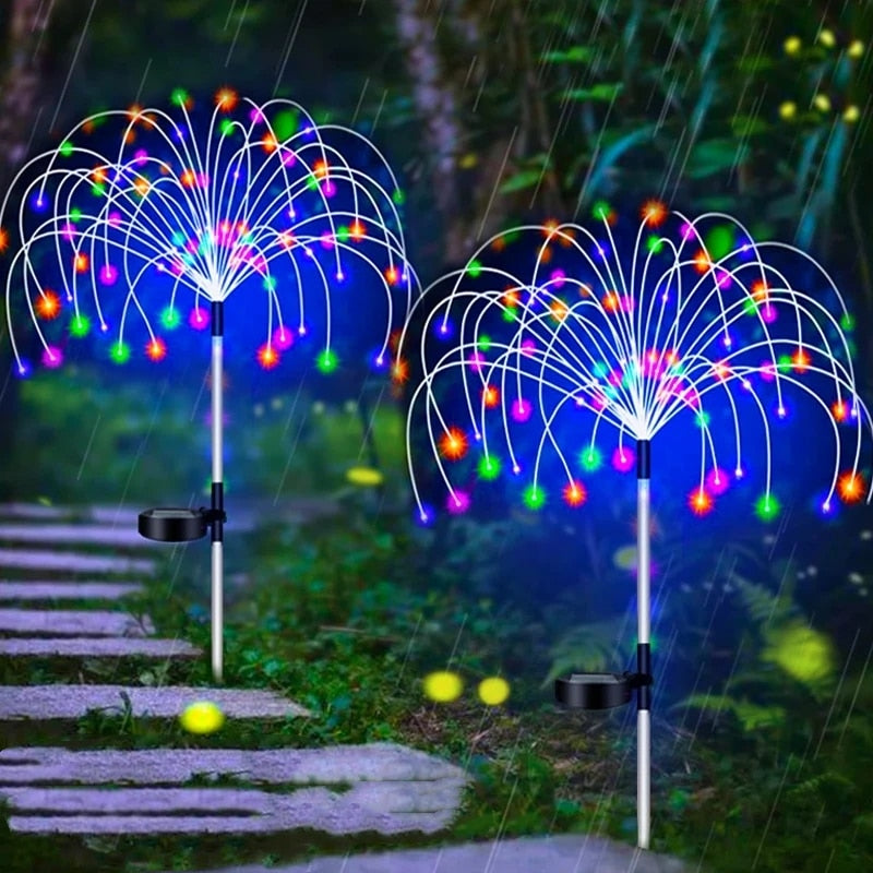 Solar LED Ambient Lighting for Garden Paths and Outdoor Decorations