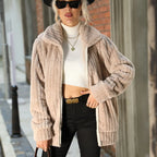 Sephira | Women’s Jacket | Zip Front Textured