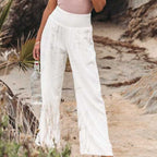 Amore | Women's Smocked Draped Pants