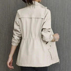 Catherine | Women’s Lightweight Waterproof Trench Coat Beige