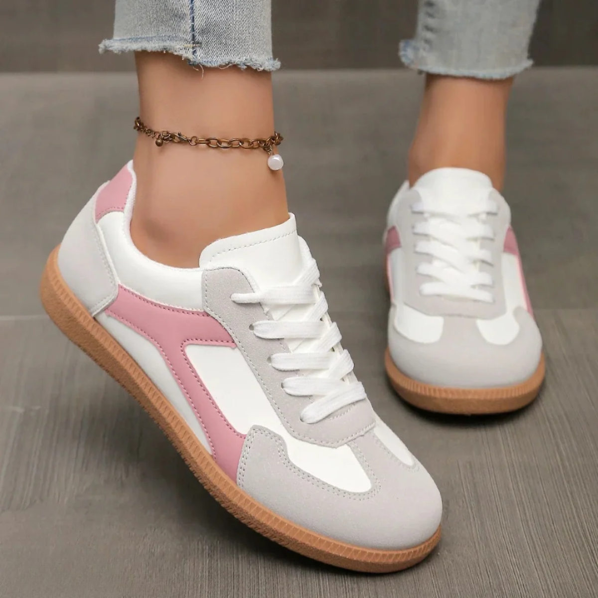 Sneakers for Women | Low Cut Design Pink