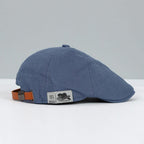 Hommes | Timeless and Elegant Flat Cap for Men Blue