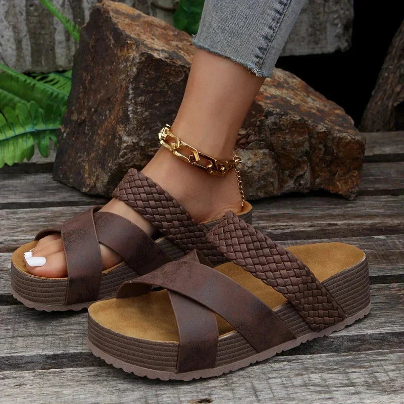 Women's Sandals for Ultimate Comfort and Support Brown