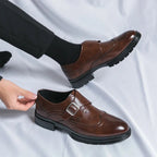 Sarto | Men's Buckle Dress Shoes – Luxury Tailored Monk Strap Shoe & Precision Comfort