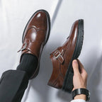 Sarto | Men's Buckle Dress Shoes – Luxury Tailored Monk Strap Shoe & Precision Comfort