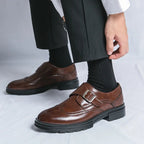 Sarto | Men's Buckle Dress Shoes – Luxury Tailored Monk Strap Shoe & Precision Comfort