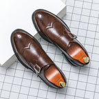 Sarto | Men's Buckle Dress Shoes – Luxury Tailored Monk Strap Shoe & Precision Comfort