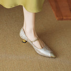 Savana | Women’s Kitten Heels – Chic Pointed-Toe Slingback & Refined All-Day Elegance