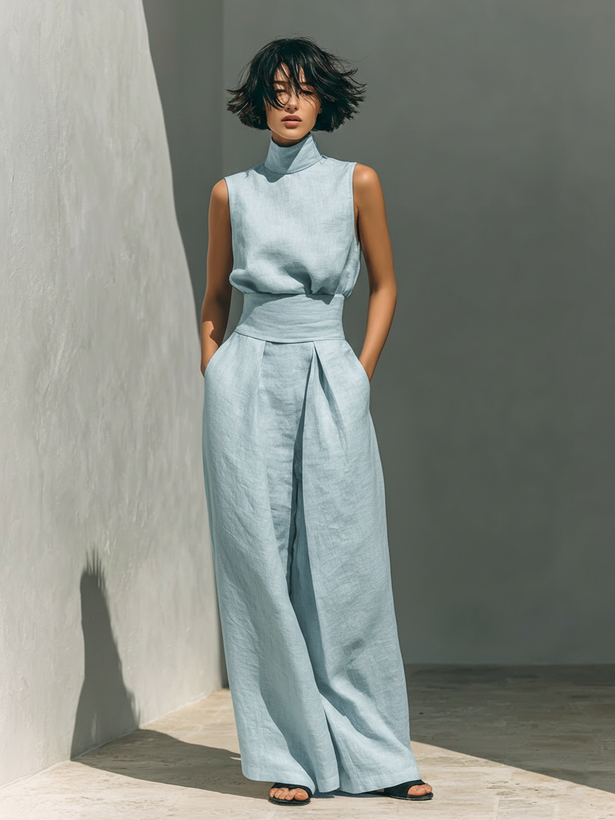 Savannah | Breathable Cotton & Linen Women's Jumpsuits 4