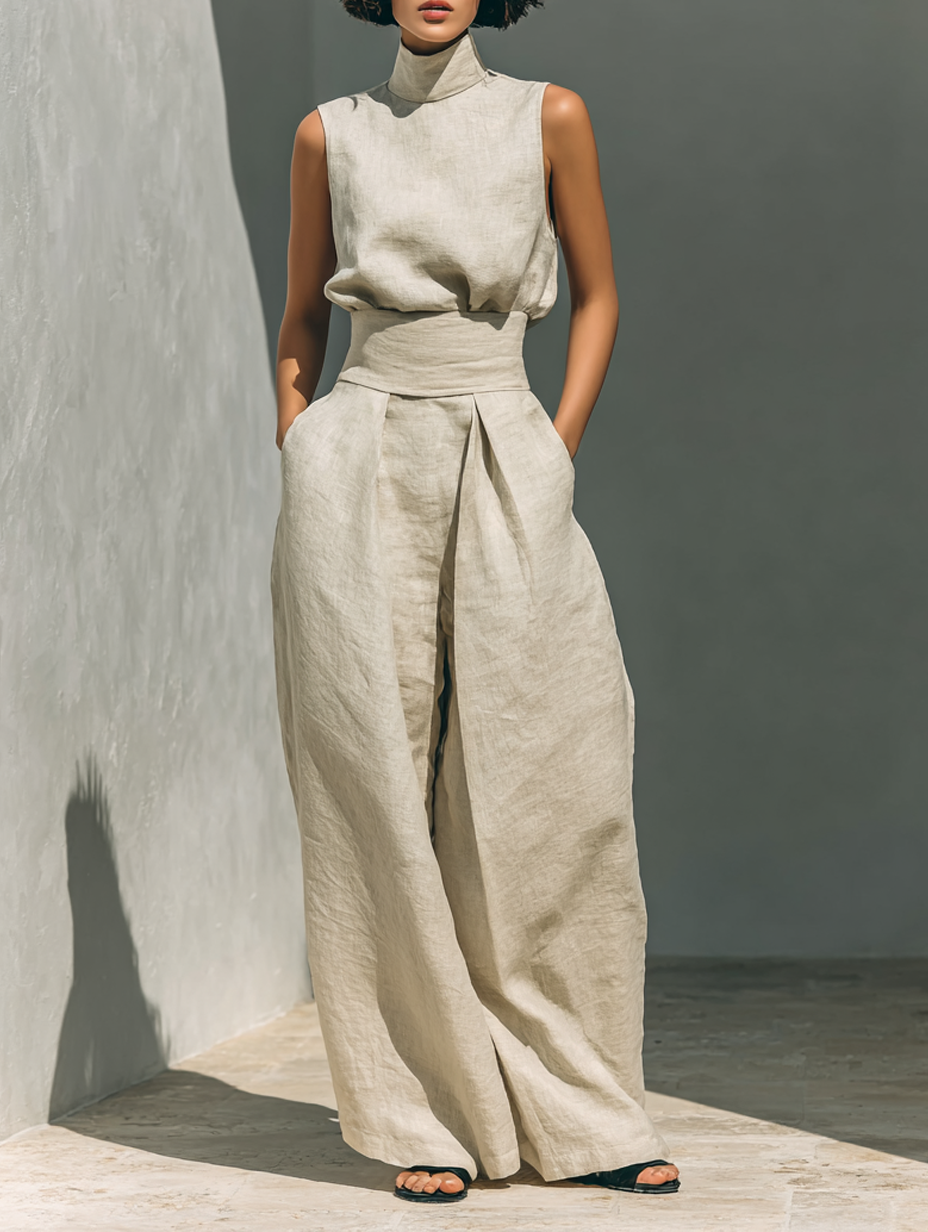 Savannah | Breathable Cotton & Linen Women's Jumpsuits 7