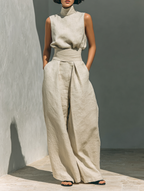 Savannah | Breathable Cotton & Linen Women's Jumpsuits 7