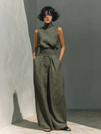 Miva | Sophisticated Cotton Women Jumpsuit