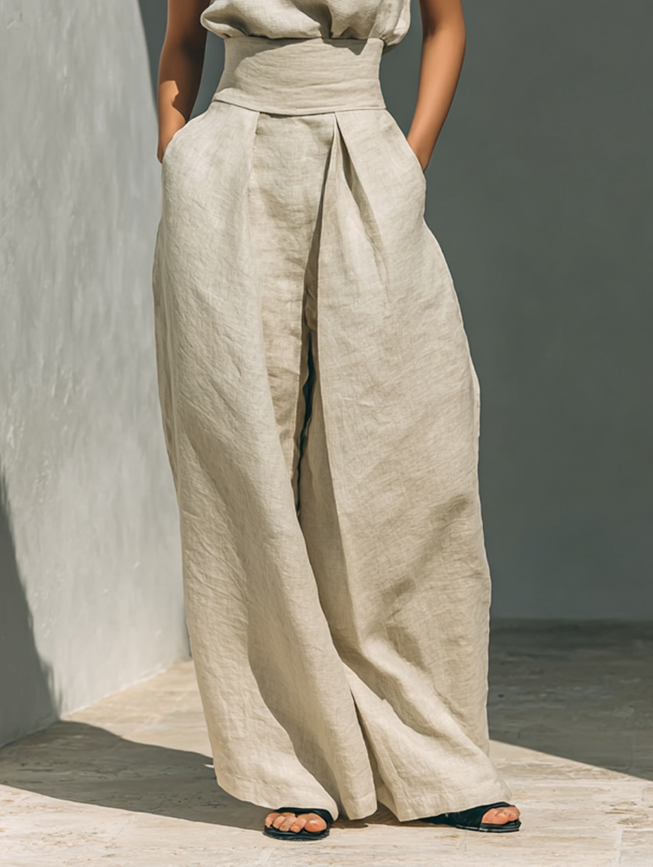 Miva | Sophisticated Cotton Women Jumpsuit