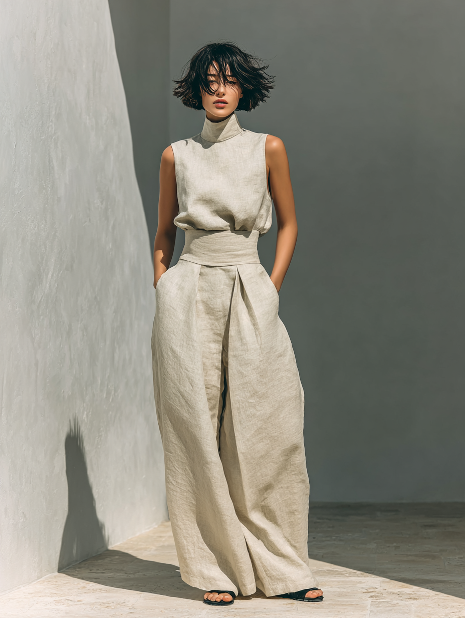 Miva | Sophisticated Cotton Women Jumpsuit