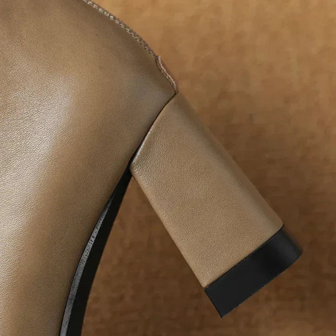 Isana | Boots For Women | Pointed Toe Block Heel Style