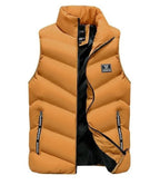 Wilshire | Men’s Puffer Vest Jacket Mustard