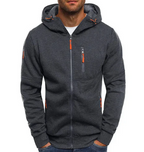 Hommes | Zip Fleece Jacket for Men | Ideal for Everyday Use Dark Grey