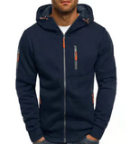 Hommes | Zip Fleece Jacket for Men | Ideal for Everyday Use Navy Blue