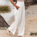 Amore | Women's Smocked Draped Pants