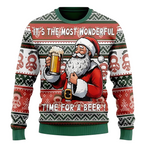 Luna | Unisex Christmas Sweater Green