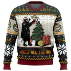 Luna | Unisex Christmas Sweater Dark Green