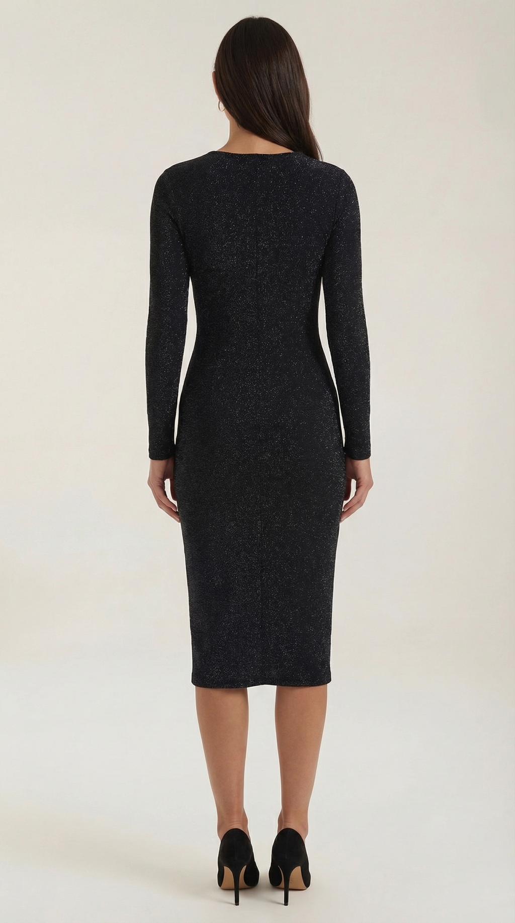 Women's Bodycon Midi Dress Seraphine Sleek Cocktail Wedding Guest