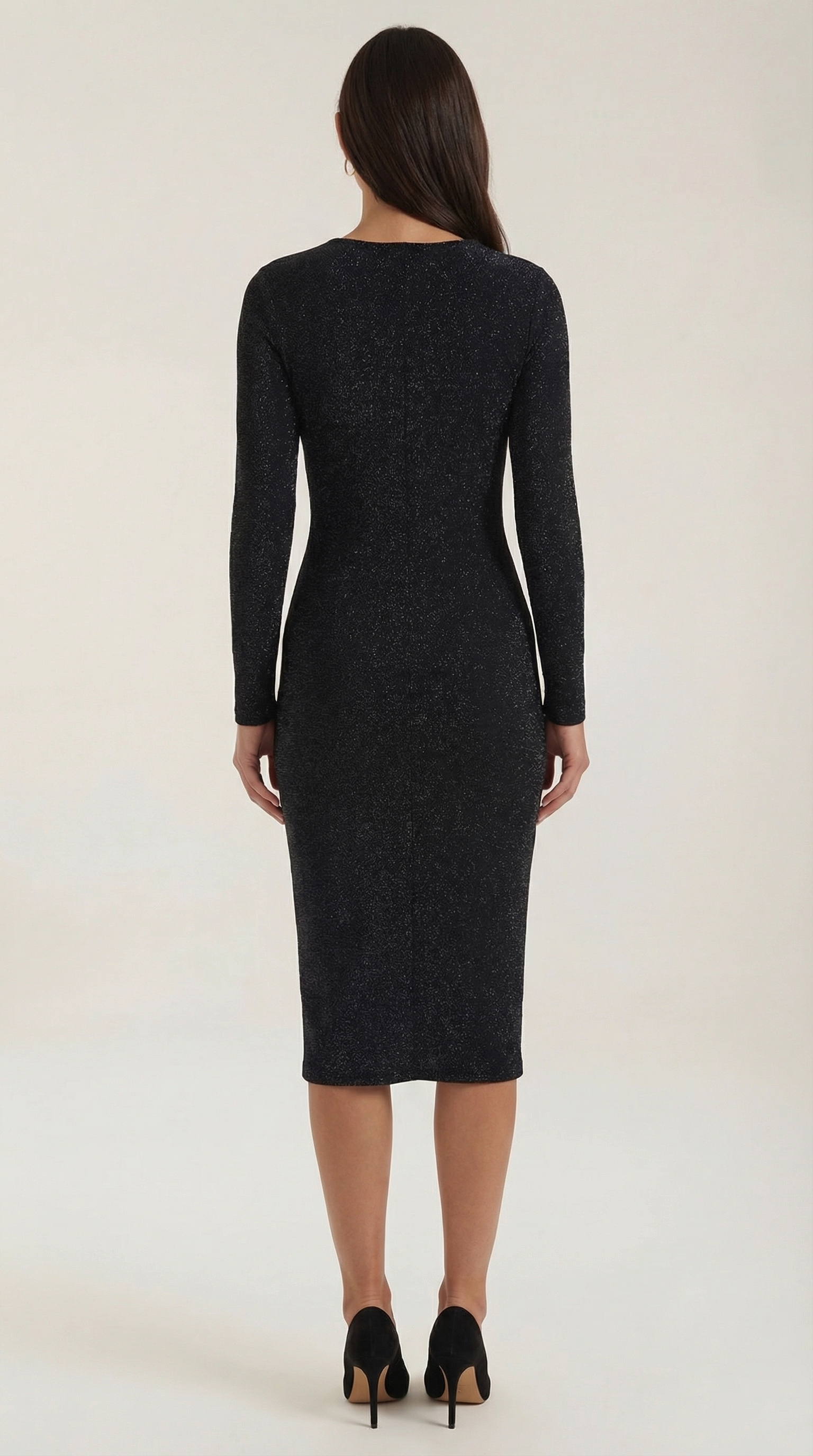 Women's Bodycon Midi Dress Seraphine Sleek Cocktail Wedding Guest