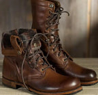 Boots For Women | Lace-Up Mid-Calf Design