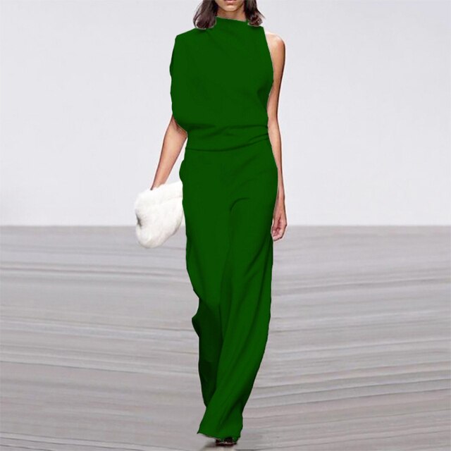 Women’s Effortless Summer Jumpsuit – Fluid Movement Tech & Sun-Kissed Palm Beach Glamour