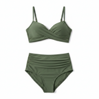 Women’s Designer Bikini Set – High-Sheen Compression Fiber, Sculptural Contour & Provocative Shoreline Glamour