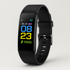 Smartwatch With Health Monitoring For Seniors Battery Life Black