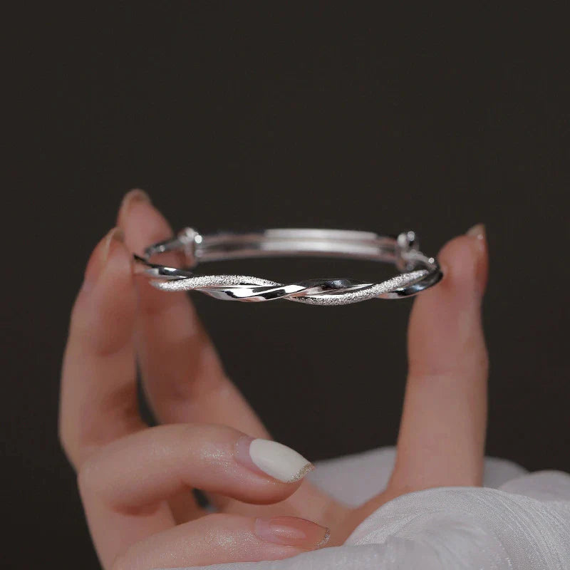 Amore | Silver Bracelet for Women – Braided, Elegant and Timeless Jewellery
